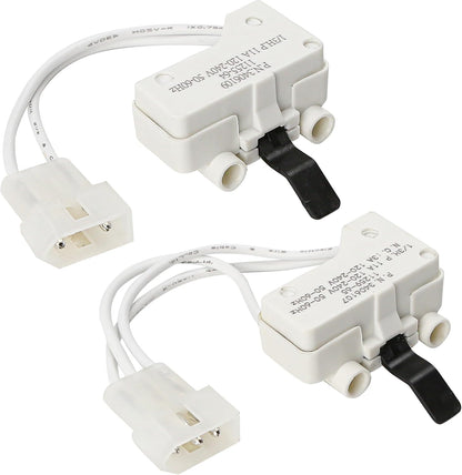 Replacement Part WP3406109 Dryer Door Switch - Compatible with Whirlpool Kenmore Maytag Roper Estate Sear