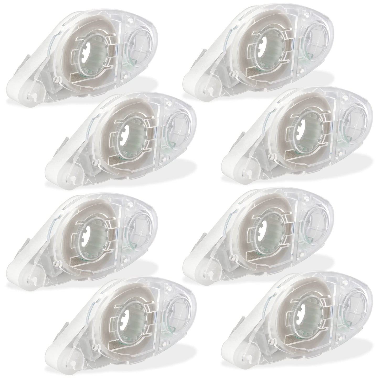 AdTech 05674 Permanent Crafter's Tape Refills, Pack of 8, Clear