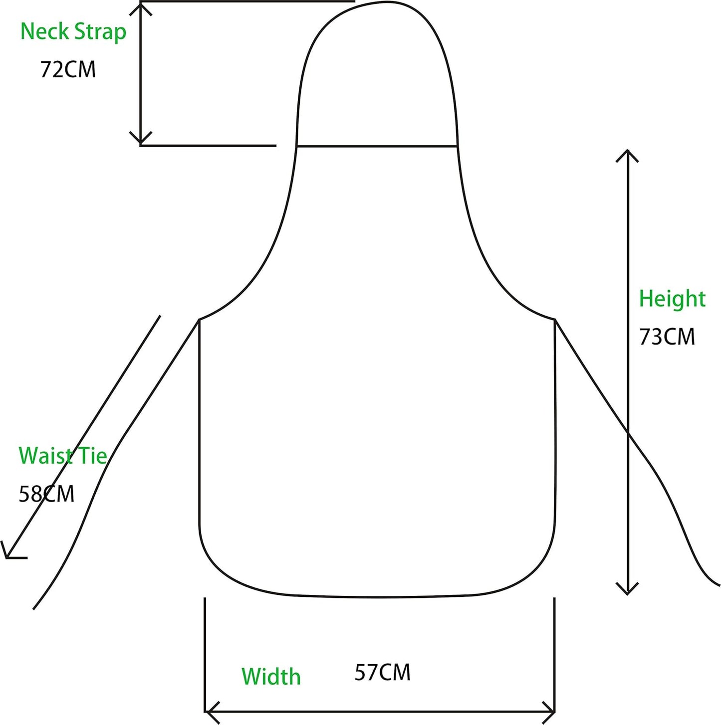 Funny Adult Bib Apron for Cooking, BBQ, Baking, Grilling - Kitchen Sexy Women Bikini Lady Comic Character Costume
