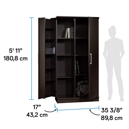 Sauder HomePlus Storage Cabinet/ Pantry cabinets, Dakota Oak finish