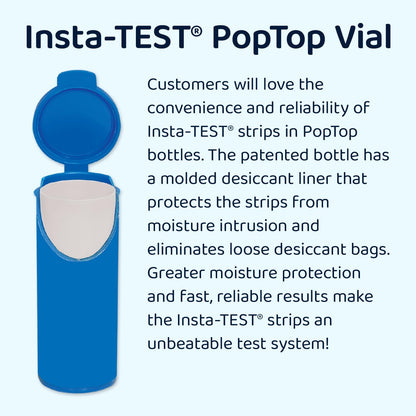 2998-12 Lamotte Company Insta-Test Strip Hi-Range Salt