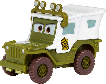Mattel Disney and Pixar Cars Toy Multipack, Set of 5 Winter-Themed Vehicles Including a Holiday Hotshot Lightning McQueen & 2 Plastic Accessories (Amazon Exclusive)