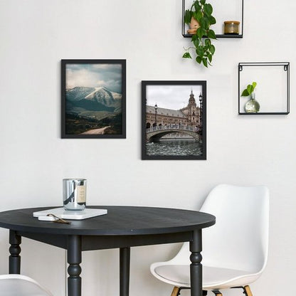 11x14 Black Picture Frame by [Brand Name] - Versatile Tabletop Display & Wall Mounting Options