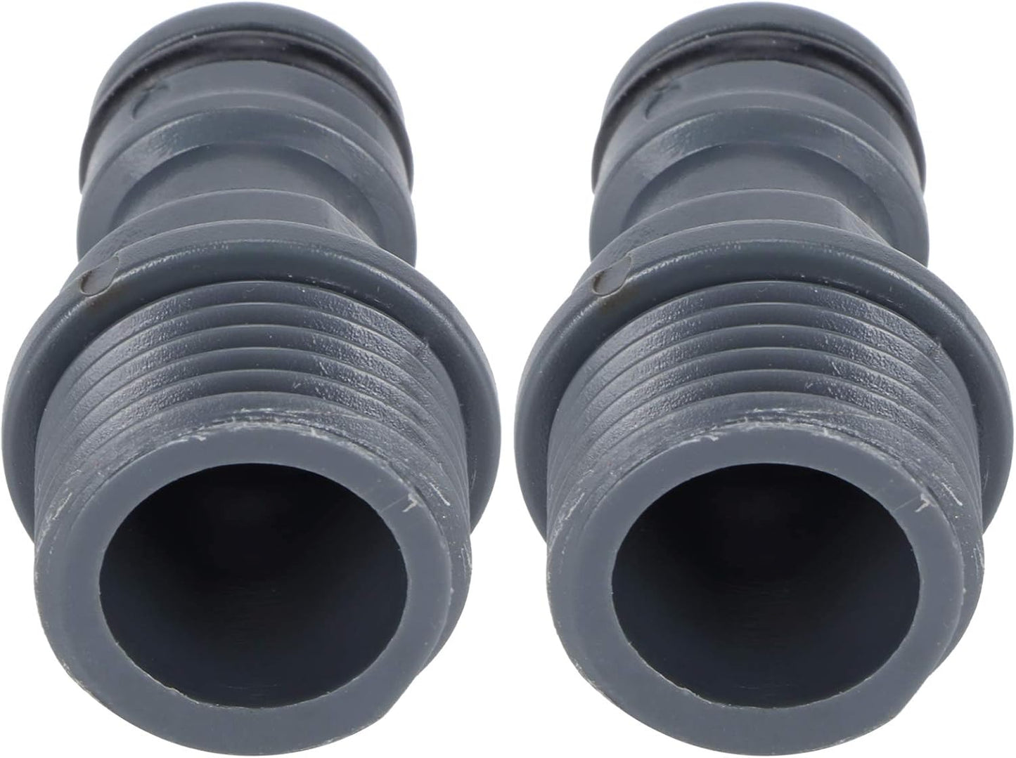Zerodis 2Pcs Parts Connectors, Thread Telescopic Quick Connector Nipple for Garden Hose Tap Adapter