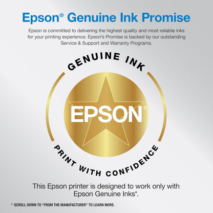 Epson Expression Photo XP-980 Wireless Wide-Format Printer with 6-Color Claria Ink System, Borderless Printing up to 11" x 17", Fast 4" x 6" Photo Printing, Built-in Scanner and Copier