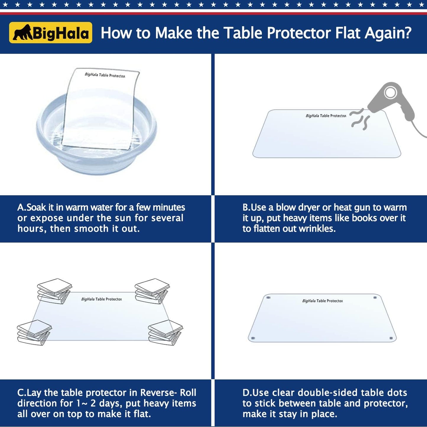 12 48 Inch Clear Plastic Table Protector Bench Entryway Coffee Side Bedside Tablecloth Cover Mat PVC Vinyl Cloths Easy
