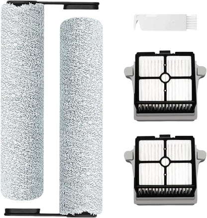 Home Times Replacement HEPA Assembly and Brush Roller Set for Tineco Floor ONE S6/S7 Pro Cordless Wet Dry Vacuum