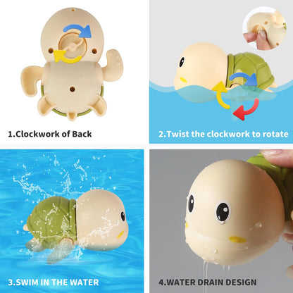 Baby Bath Toys for Toddlers, Crab Bath Bubble Maker with 12 Songs, 3 Pack Wind-up Pool Toys for Kid, Bathtub Toys As Birthday Gift for Boys Girls