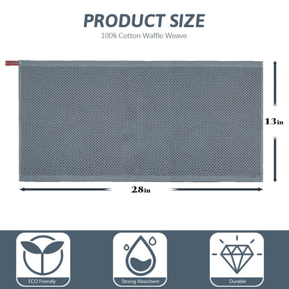 Nialnant 6 Pack Kitchen Hand Towels,Large 100% Cotton Kitchen Tea Towels,Dish Towels for Drying Dishes 13x28 Inches,Multi Color