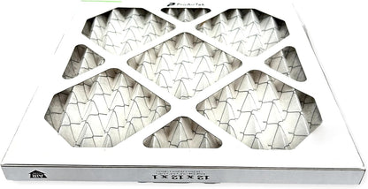 Proairtek AF12121M08SWH Model 12x12x1 Pack of 2 Air Filters, MERV 8 for Clean Air in Home