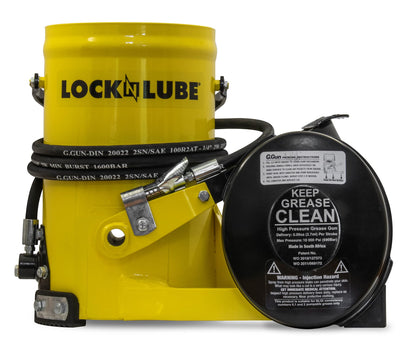 G.Gun Grease Gun - Fast & Easy Greasing. 10,000psi Output. Hands Free Foot Operation & Pressure Relief Valve. Mess & Waste Free, with G.Coupler & 2m Hydraulic Hose. Heavy Duty Industrial Strength