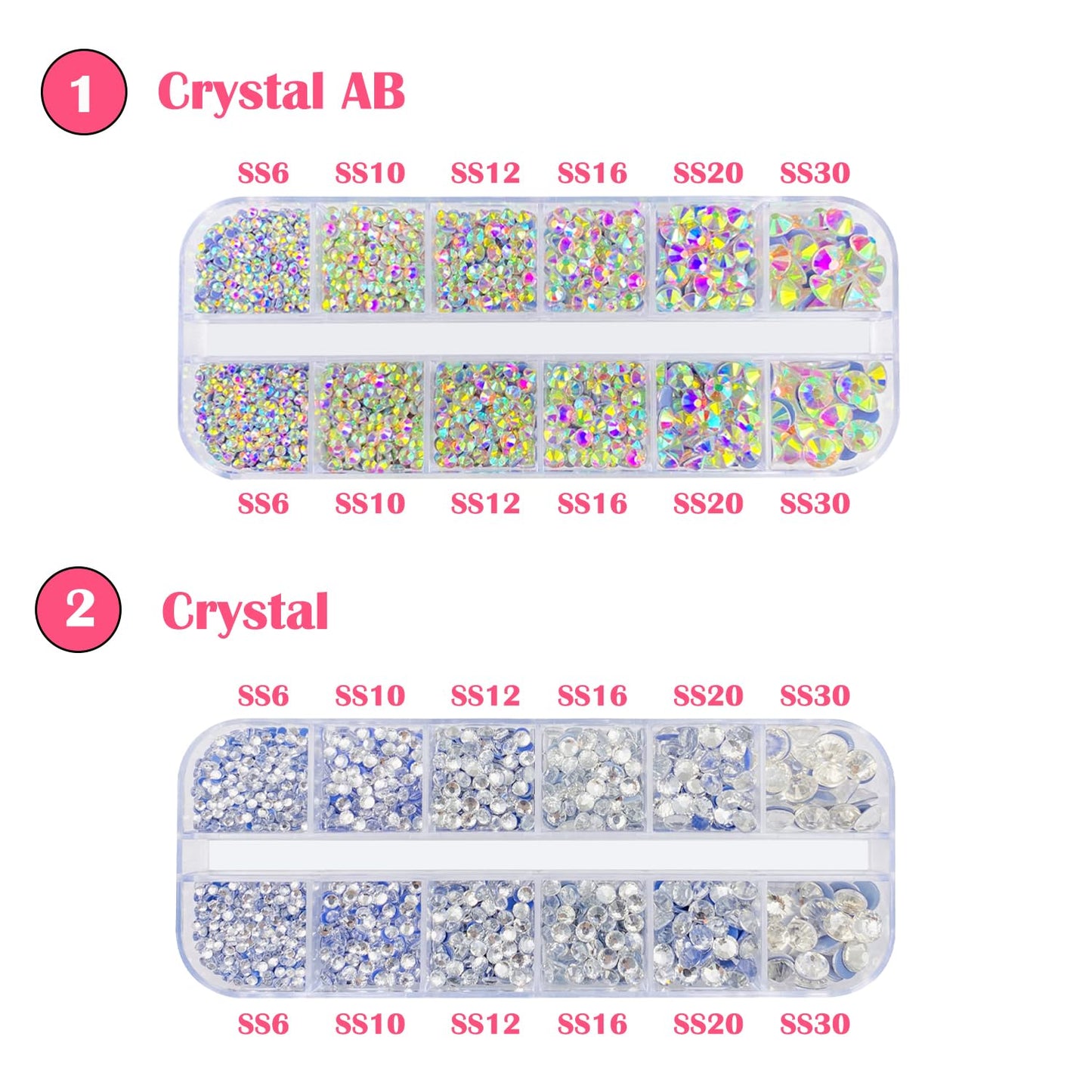 CLEKSPOYE Hotfix Rhinestone Applicator, Iron-on Hot Fix Setter Tool Bedazzler Kit with Rhinestones,Hot Fixed Wand for Clothes Clothing Fabric Crafts,Pink Set
