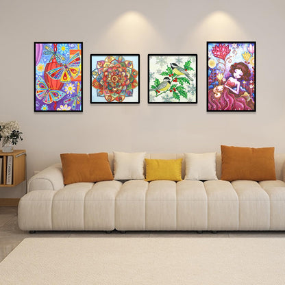 antor 10 Pack 5D Special Shape Rhinestone Diamond Painting Kits, Crystal Diamond Art Kit for Adults Beginner, 5D Paint with Diamond Drill for Gift Home Wall Art Decor