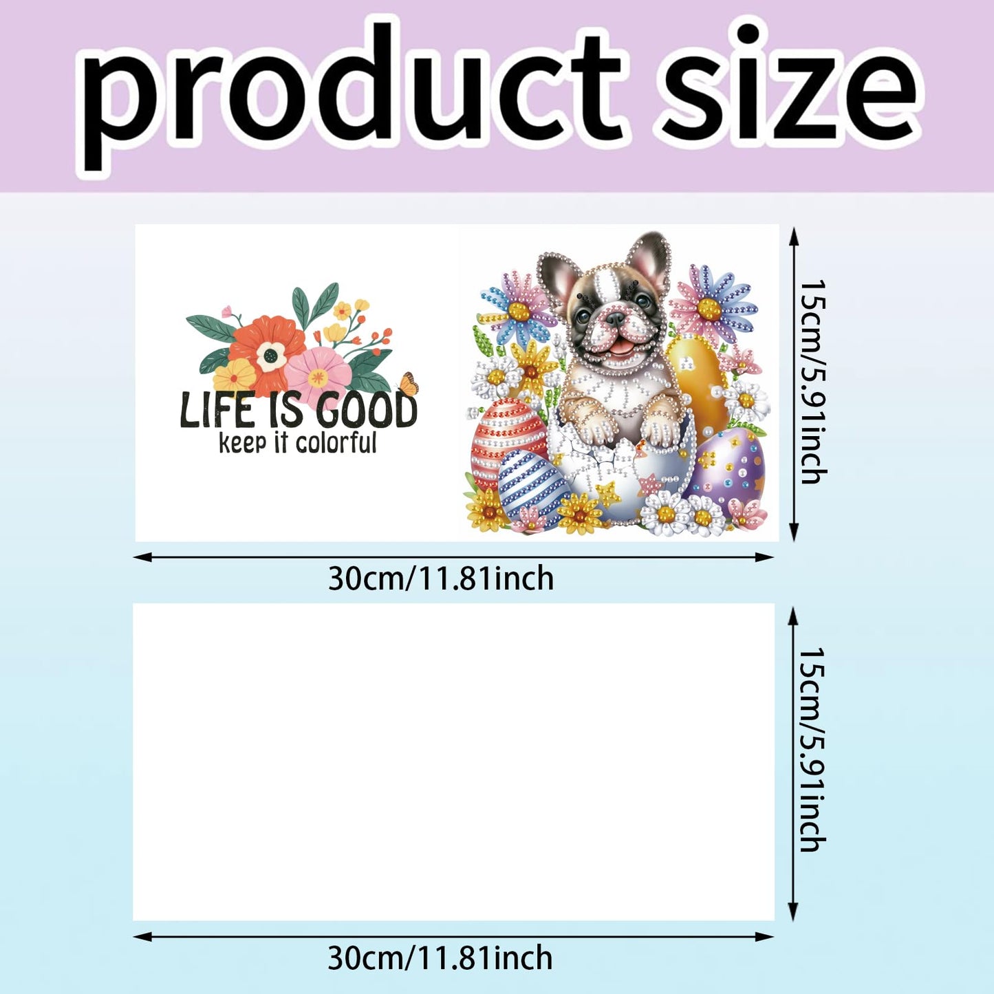 MaiYiYi 6 Pack DIY Daisy Dog Diamond Painting Cards Kit Cute Dog Diamond Art Cards Butterfly and Dogs Diamond Painting Greeting Cards for Family Friends Holiday Birthday
