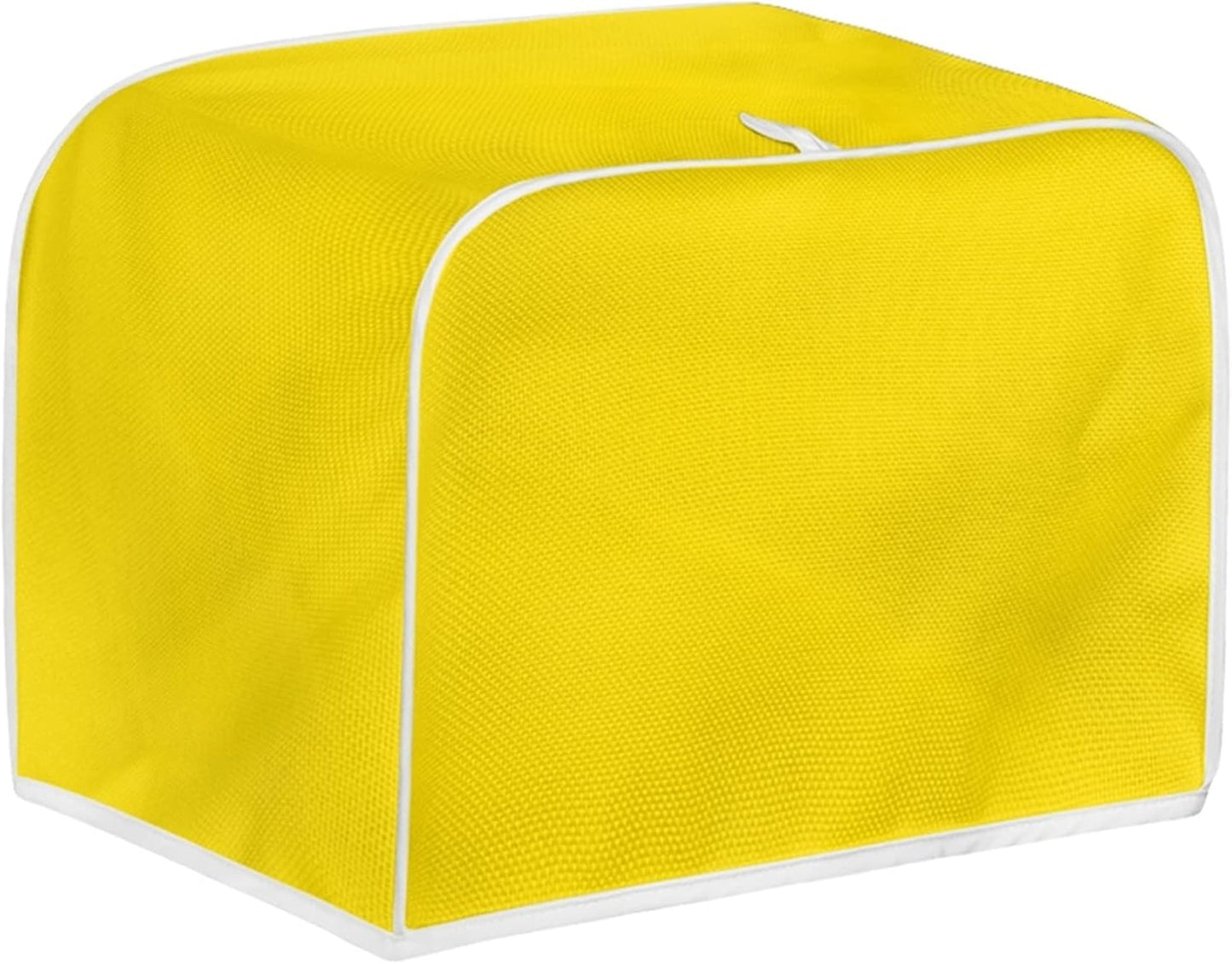 Yellow Toaster Dust Cover, Universal Storage Bag for 2 Slice Bread Toaster, Small Appliance Cover