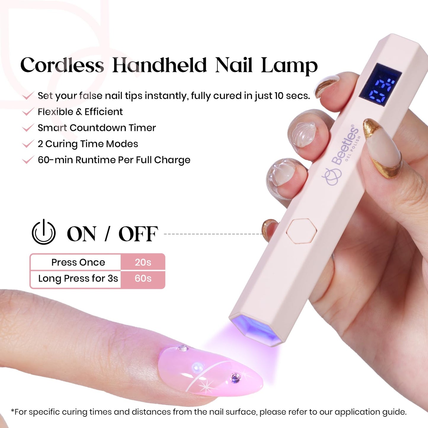 Beetles Gel Nail Extension Kit Almond Shape, Easy 9 in 1 Glue Uv Led Set Etch X Nail Tips Short Almond Half Matte Tips, Gift for Women & Girls, 504 pcs