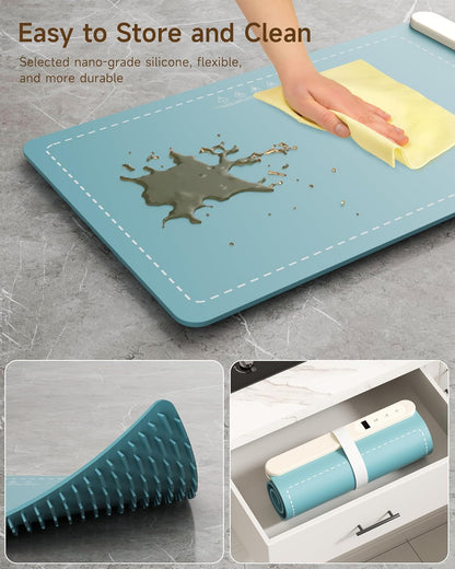 Warmer,6 Settings,Fast Warming Mat for Food, Home Essentials Food Temperature and Timer Heating, and Even Heat