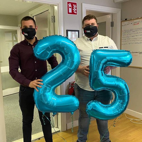 Blue Number 5 Balloon - 40 Inch Birthday Decoration for 5th Birthday Party Supplies