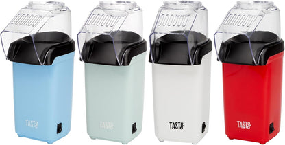 Tasty Hot Air Popcorn Popper, Healthy Popcorn in Minutes, Fast and Easy, Built-In Measuring Cup and Butter Warmer, 8
