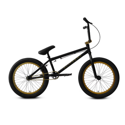 Elite BMX Bicycle 18", 20" & 26" Model Freestyle Bike - 3 Piece Crank (Black Venom OE, 20")