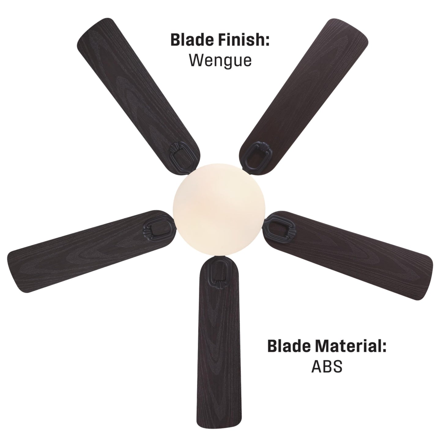 Westinghouse Lighting Deacon Traditional Indoor/Outdoor Ceiling Fan, LED Light Fixture with Opal Frosted Glass, Remote Control, 52 Inch, Matte Black Finish