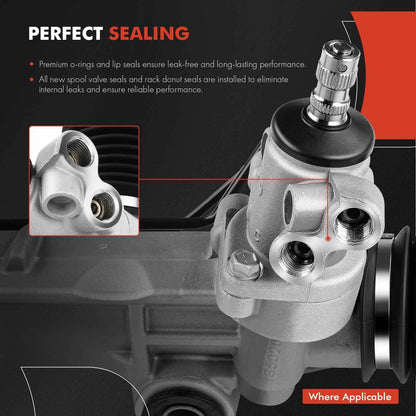 A-Premium - Hydraulic Power Steering Rack and Pinion Compatible with Mercedes-Benz GL320 2007-2009, GL350 2010-2012, GL450 2007-2012, GL550, ML320, ML350, ML450, ML500, ML550, ML63 AMG