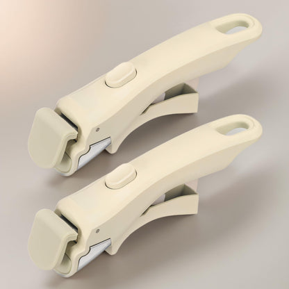 2PCS Removable Pot Handle Wood, 7.5" Detachable Handle for Pots and Pans, Durable & Heat-Resistant Universal Cookware Handle Replacement (Cream White)