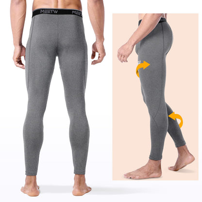 MEETWEE Men's Thermal Underwear, Long Underwear, Winter Leggings, Functional Underwear, Ski Underwear, Warm Underwear for Men