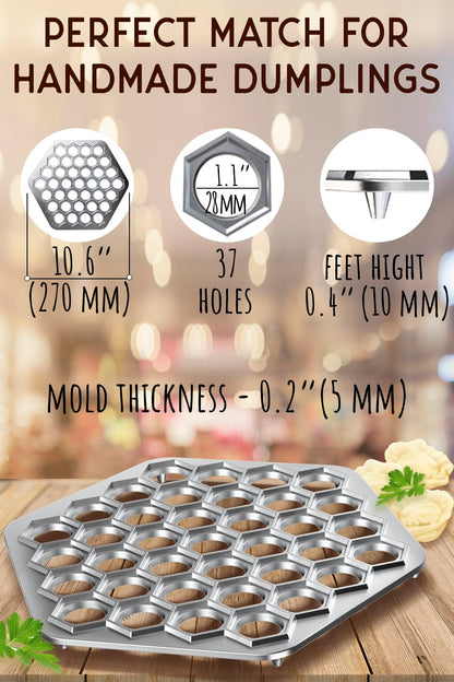 Russian Ravioli Maker Dumplings Mold Pelmeni Metal Mold Siberian Pelmeni Meat Dumpling Maker Machine Ravioli Cutter 1302439