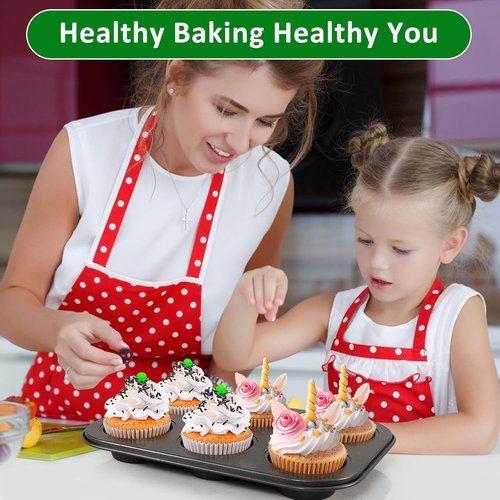 Caperci Jumbo Muffin Liners - 200 Pcs Natural Paper Baking Cups | Non-Stick, Grease-Proof & Food Grade