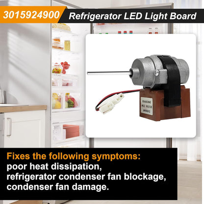 2024 Upgraded Refrigerator Evaporator Fan Motor, Compatible with Kenmore Replace D4612AAA36