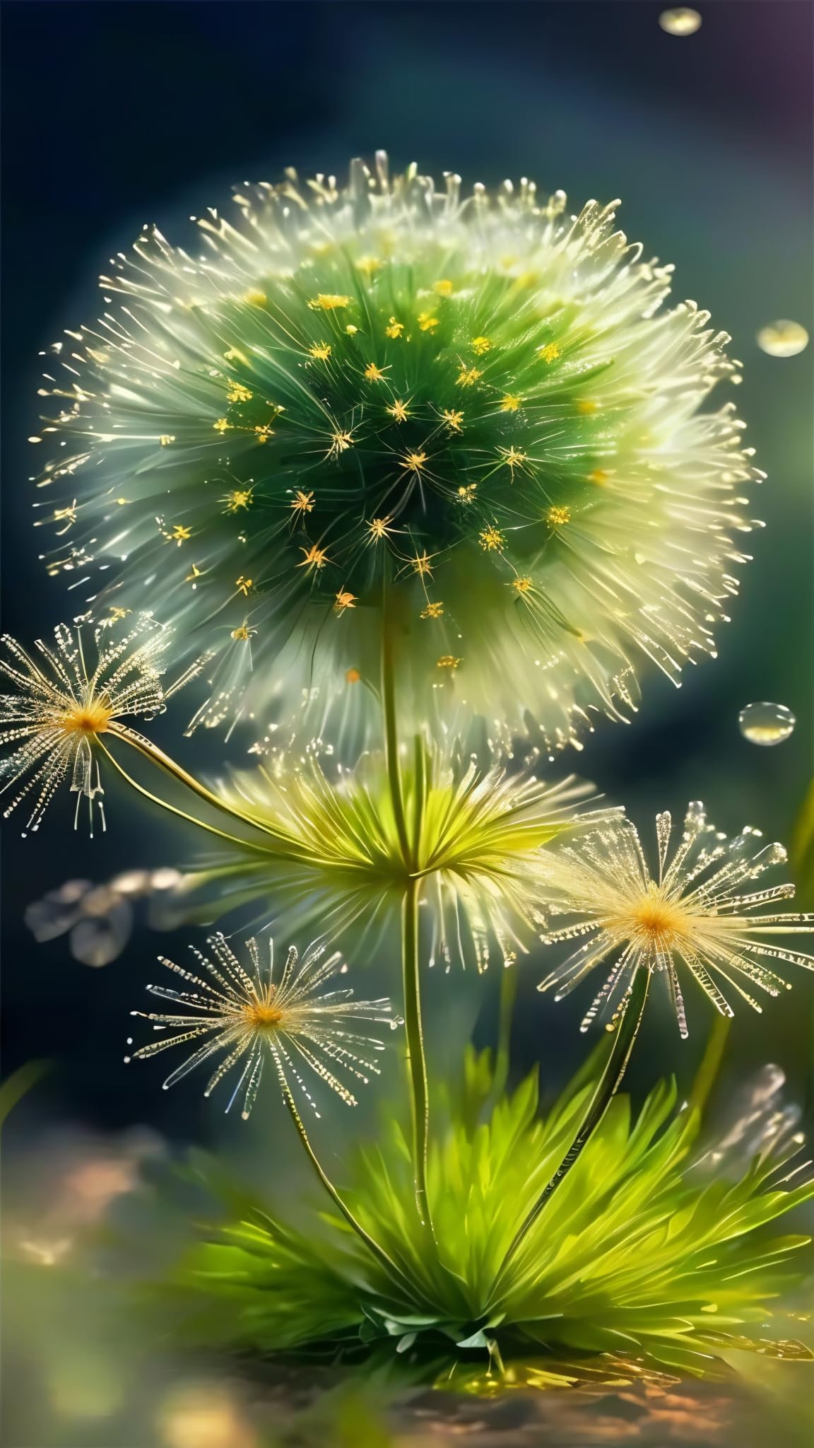 ZHUMUTO Large 5D Diamond Art Painting Kits for Adults,15.7x27.5inch Dandelion B DIY Full Round Drill Diamond Dots Large Size,Big Gem Art and Crafts for Home Wall Decor Gifts