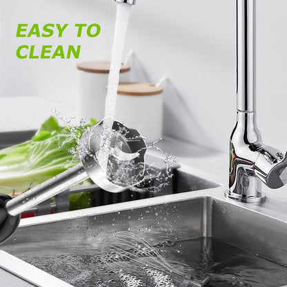 Bonsenkitchen Immersion Handheld Blender with Whisk, 20-Speed & Turbo Mode Hand Blender Stick 500W, 304 Stainless Steel Hand Blender for Soup, Smoothie, Puree, Baby Food