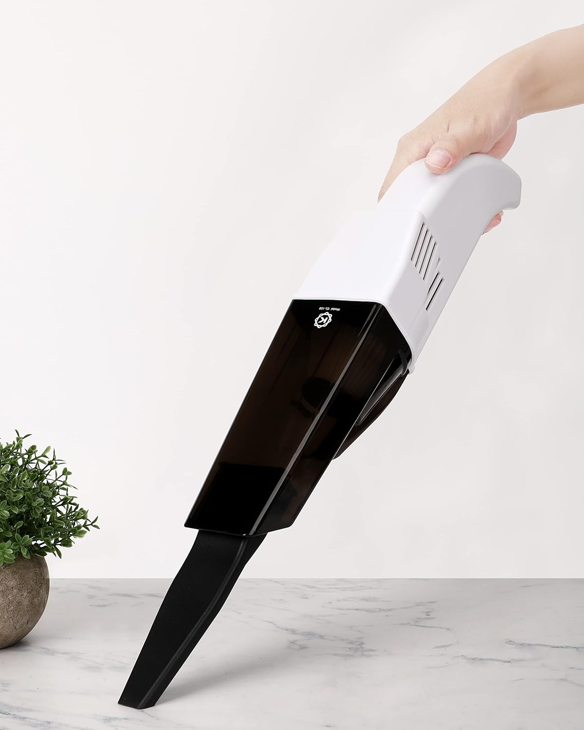 Kobot Portable Cordless Handheld Vacuum - Pearl White Design