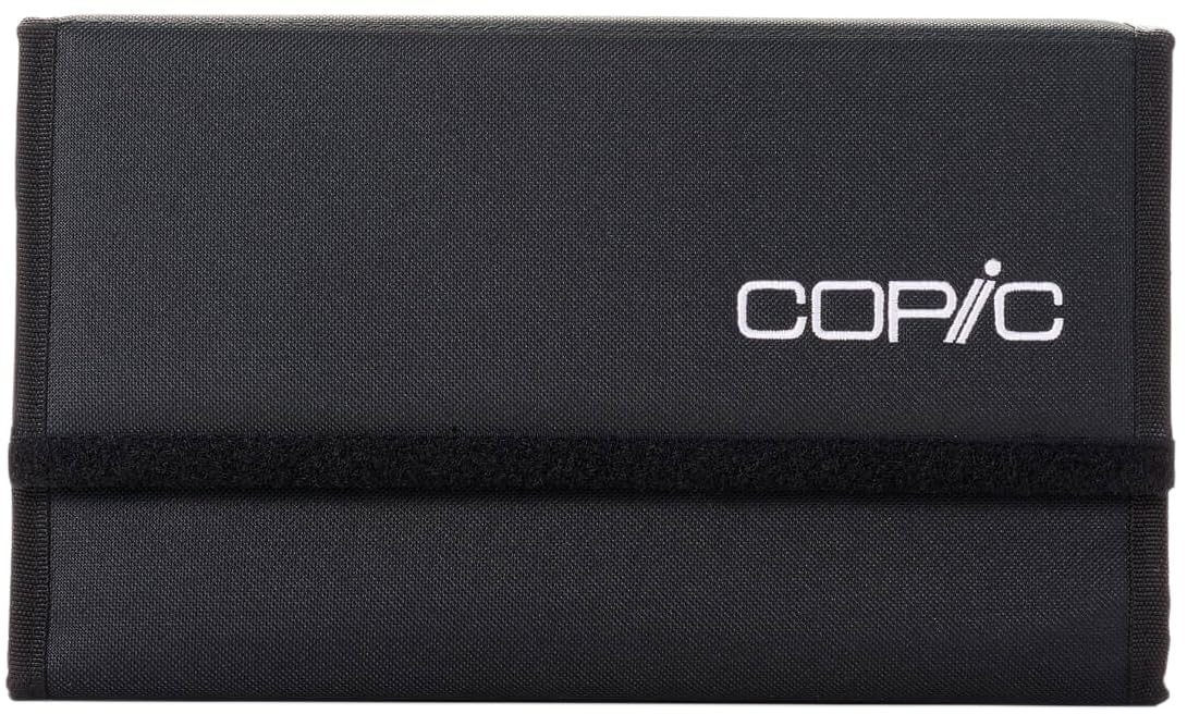 Copic Wallet Storage Boxes, Bags & Tubes, transparent 24 Count, Black