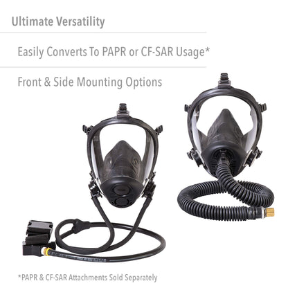Honeywell North RU6500 Series Full Face Respirator with 5-Point Head Strap, Large (RU65001L)