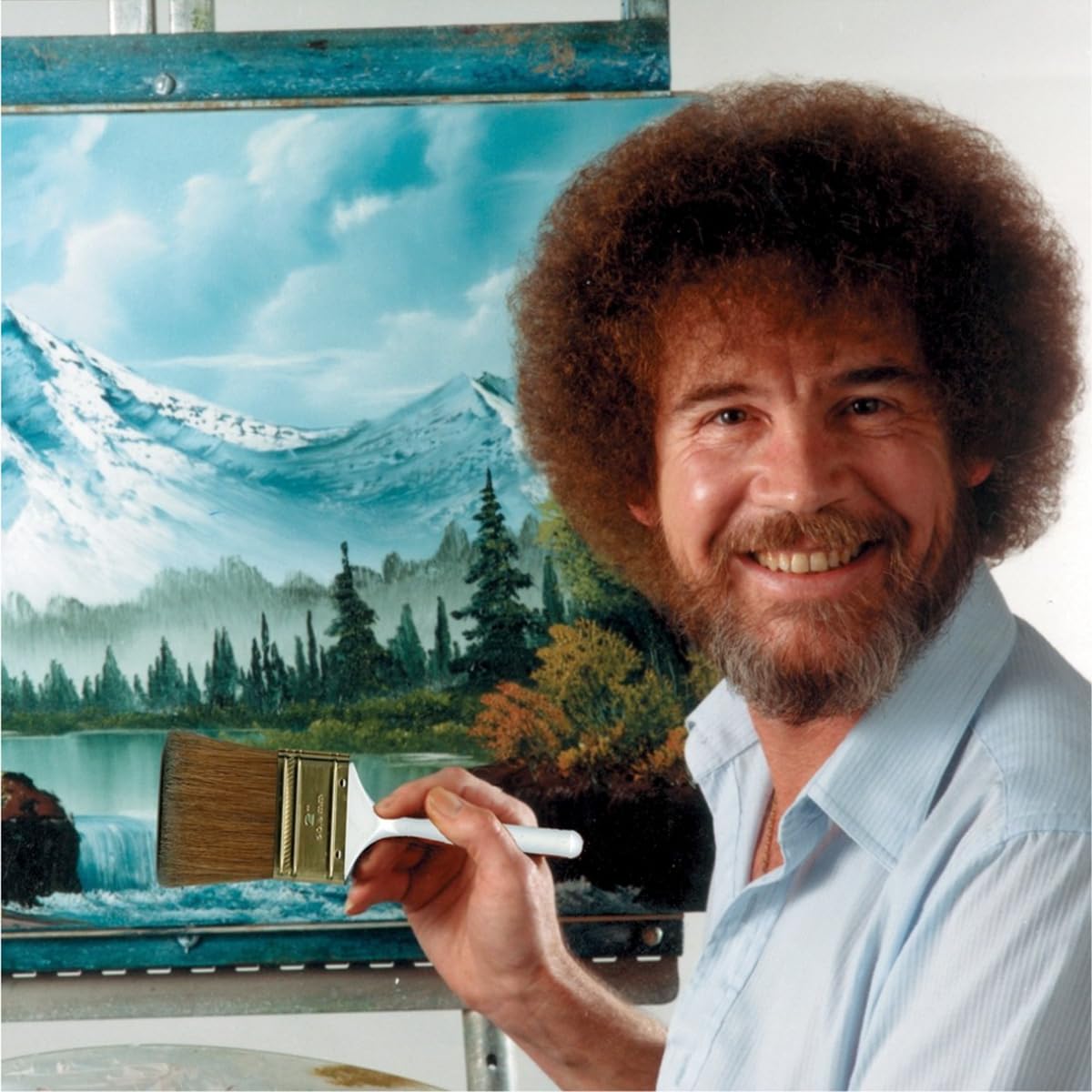 Bob Ross Master Artist Oil Paint Set & 2-in-1 Studio Easel Combined Set
