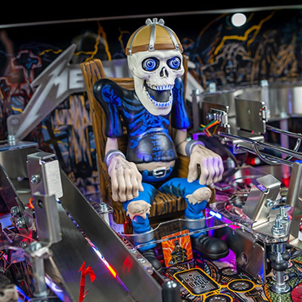 Stern Pinball Metallica Remastered, Premium Edition Arcade Pinball Machine