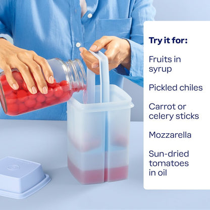 Tupperware Pick-a-deli Food Storage Container, Dishwasher Safe and BPA Free (8 1/3 Cups, 2 Liter)