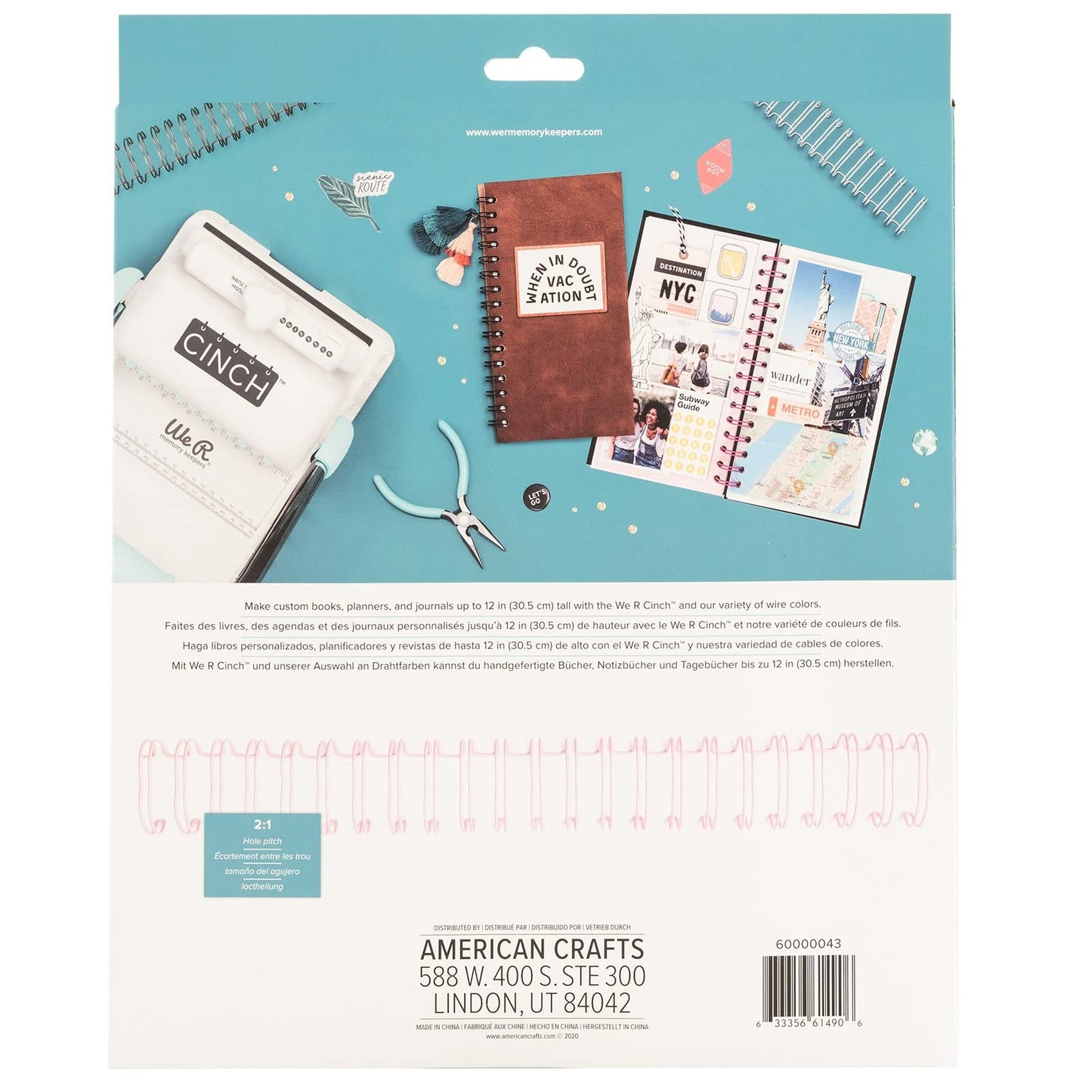 We R Memory Keepers Cinch Wires .625" 16/Pkg-Value Pack
