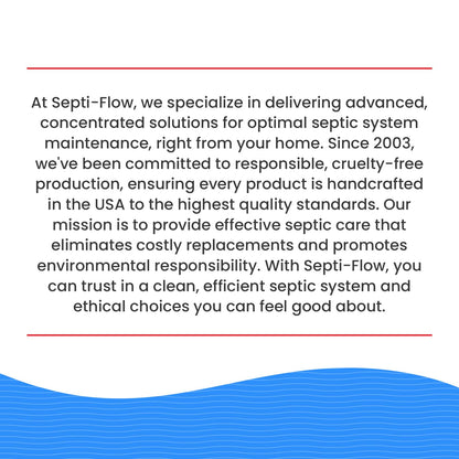 Septi-Flow Shock | Septic Drainfield Repair Solution, Clears Leach Fields, Dissolves Hardened Deadpan Soil, Complete Treatment, One Gallon - 128 Fl Oz (Pack of 4) - Drain Field Treatment