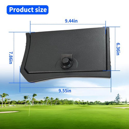 Golf Cart Glove Box Door Set Kit Compatible with Kandi Kruiser 2P/4P/6P electric golf carts, Glove Box Door Set for Electric Golf Cart,Comes with Two Door Set, Includes Hardware, Golf Cart Accessor
