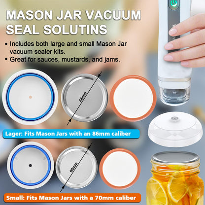 MOMODA Sous Vide Cooking Bags - Set of 30 | BPA-Free Reusable Vacuum Seal Bags with Air Valve for Joule and Anova Cookers | Freezer Safe Vacuum Food Storage Bags with Upgraded Compact Vacuum Sealer