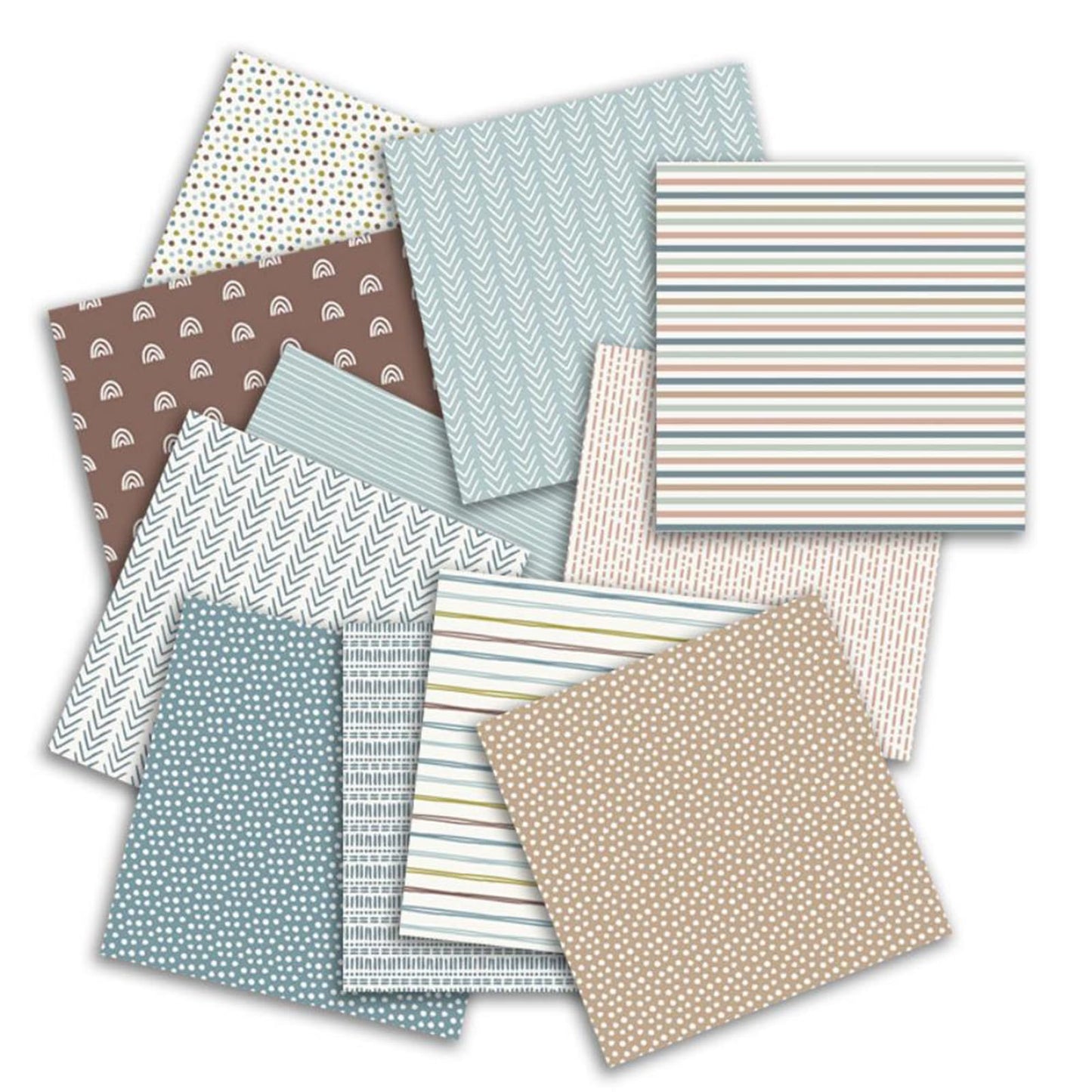 Boho Scrapbook Paper, 48 Sheets 12 Design Decorative Craft Paper, Double-Sided Printing Patterned paper for DIY Origami Photo Album Decor Scrapbooking12x12in(Double-Sided)& 6x6in(Single-Sided)