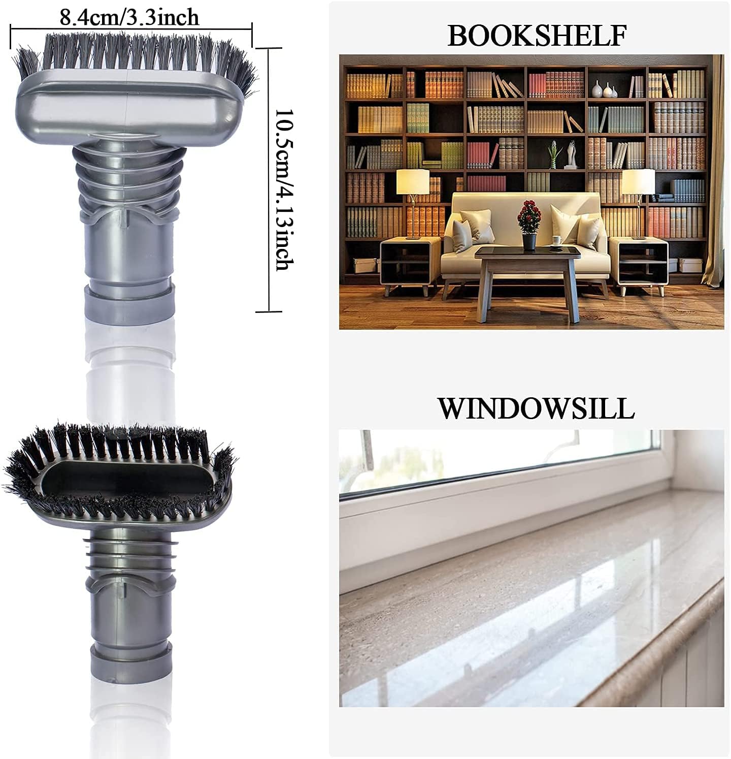 Vacuum Attachments for Dyson V6/Ball Animal 2, 3, DC33, DC39, DC41, DC56, DC59, DC65, DC07, DC14