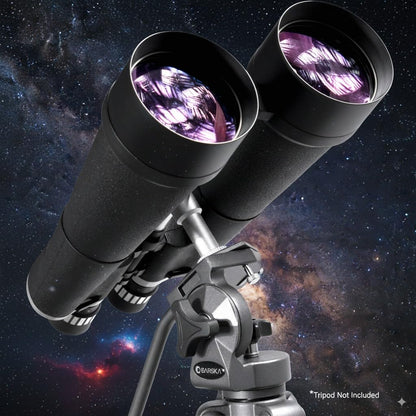 Barska 20x80 Cosmos Binoculars – Large Astronomy Binoculars with BAK4 Porro Prisms, Multi-Coated Optics & Rubber Grip – for Stargazing & Long Distance Viewing