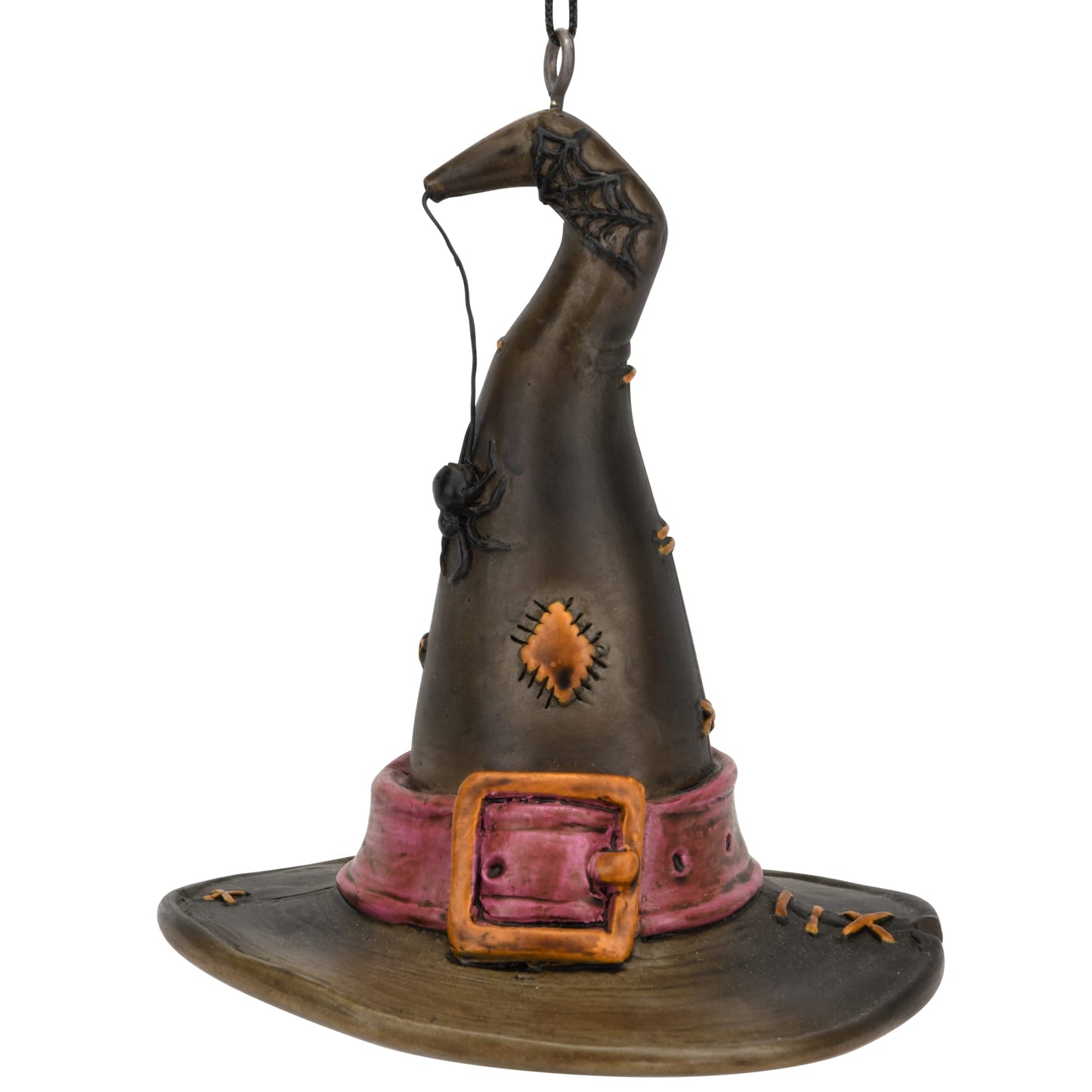 Tree Buddees Witch Hat with Spider Halloween Ornament