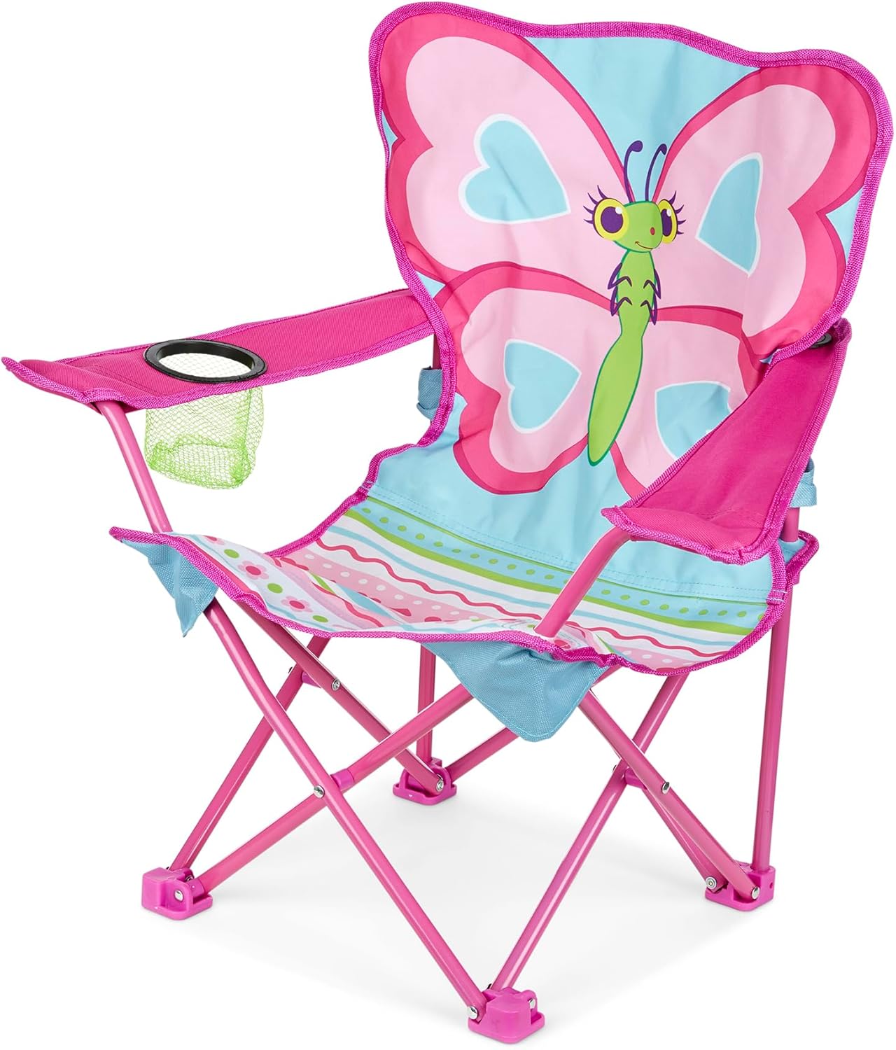 Packaging) Melissa & Doug Cutie Pie Butterfly Camp Chair (Frustration-Free