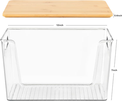 Stackable Kitchen Pantry Basket Organizer for Onion, Potato, Vegetable, Produce Storage
