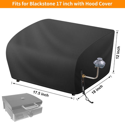 Blackstone Grill Cover - Waterproof Oxford Material for 17-Inch Griddle | Durable & Secure Fit